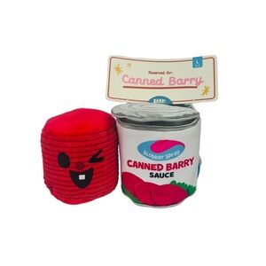 NWT | 2 in 1 Bark Box “ Canned Berry” Dog Toy